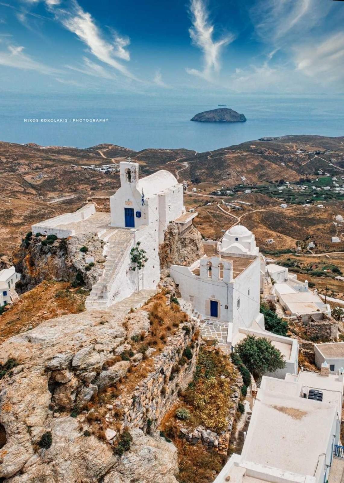 Eleios Hotel Serifos Livadi  Eksteriør billede